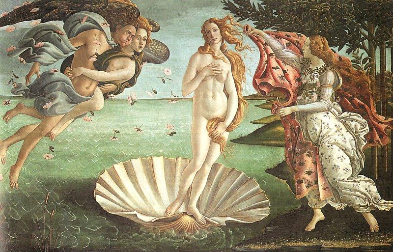 The Birth of Venus, Sandro Botticelli